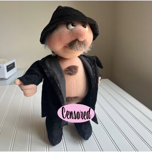 Freddie The Flasher Doll Rare 1985 Sher Stuff Ryan Gourley Vintage Adult Toy - Picture 9 of 12